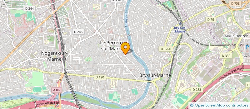 localisation de l'entreprise PLAISANCE MALESHERBES  LE PERREUX-SUR-MARNE