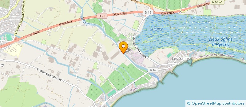 localisation de l'entreprise PLAISANCE PLUS à HYERES