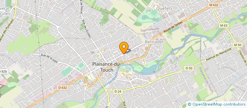 localisation de l'entreprise PLAISANCE-PYRENEES  PLAISANCE-DU-TOUCH