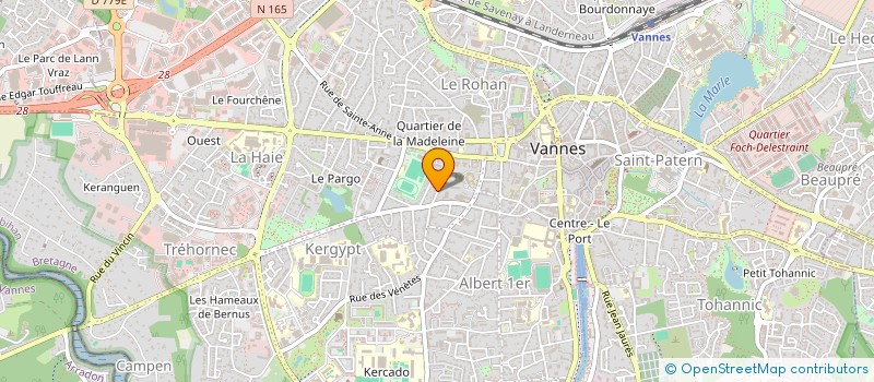 localisation de l'entreprise PLAISANCE SERVICES, ATELIERS OLIVIER à VANNES