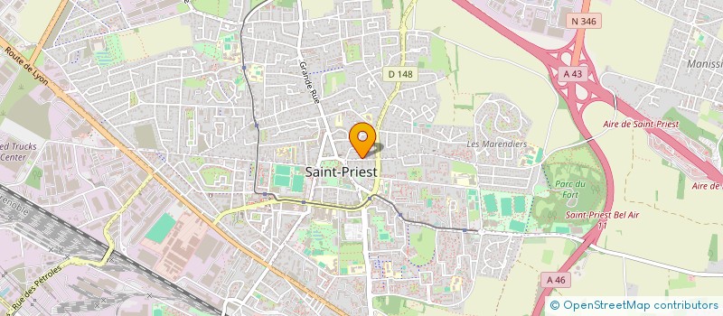 localisation de l'entreprise PLAISIR D'ANTAN  SAINT-PRIEST