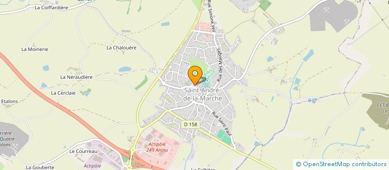 localisation de l'entreprise PLAISIR D'AUTOMNE à SEVREMOINE