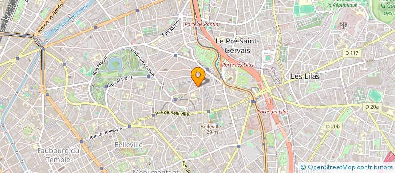 localisation de l'entreprise PLAISIR D'ENFANCE à PARIS