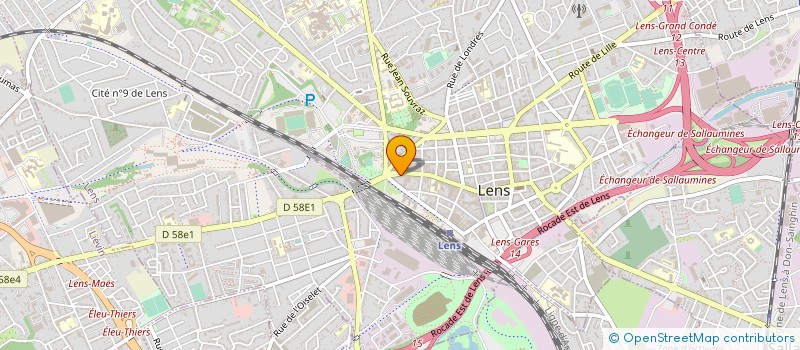 localisation de l'entreprise PLAISIR D'OFFRIR à LENS