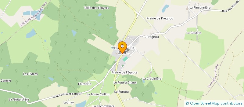 localisation de l'entreprise PLAISIR DE CREER  SAINT-FLOVIER