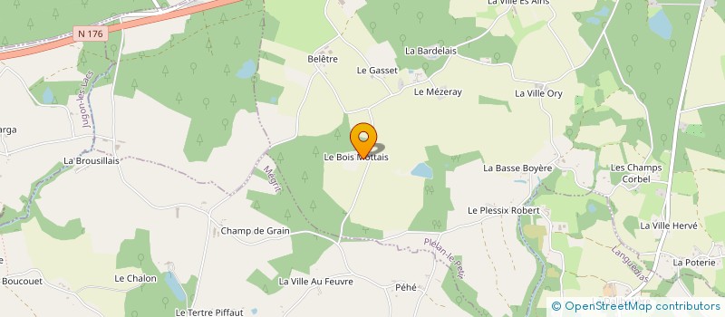 localisation de l'entreprise PLAISIR DE LA DANSE  PLELAN-LE-PETIT