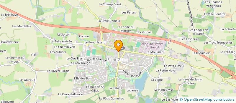 localisation de l'entreprise PLAISIR DE LA DANSE à SAINT-GILLES