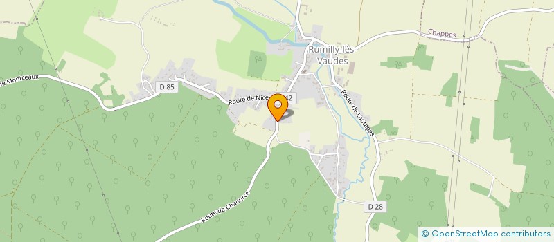 localisation de l'entreprise PLAISIR DE LA DANSE  RUMILLY-LES-VAUDES