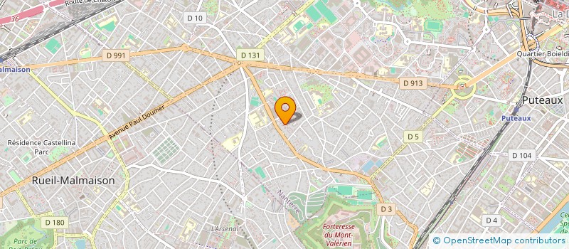 localisation de l'entreprise PLAISIR DE LA MUSIQUE  NANTERRE