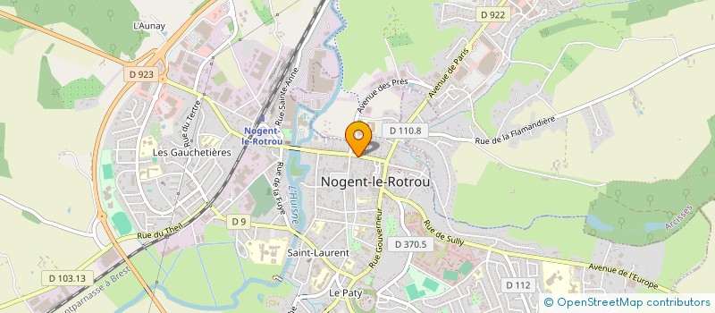 localisation de l'entreprise PLAISIR DE LIRE à NOGENT-LE-ROTROU