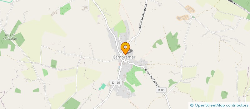 localisation de l'entreprise PLAISIR DE LIRE à CAMBREMER