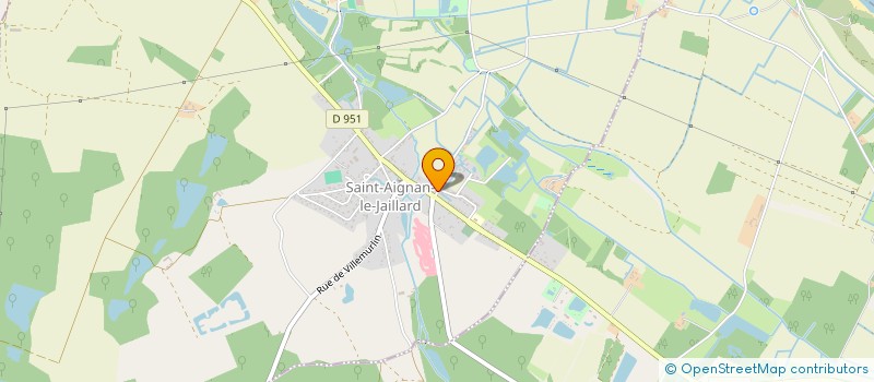 localisation de l'entreprise PLAISIR DE LIRE ET DE S'INFORMER  SAINT-AIGNAN-LE-JAILLARD