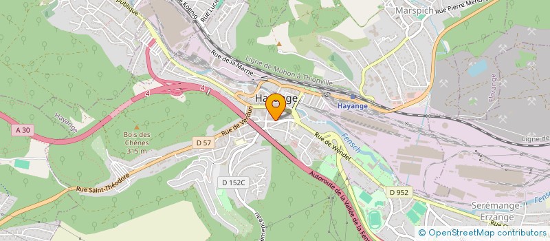 localisation de l'entreprise PLAISIR DE VIVRE à HAYANGE