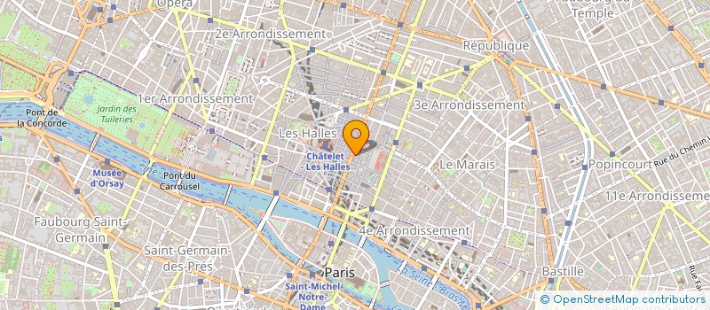 localisation de l'entreprise PLAISIR DES ANNEES TRENTE à PARIS