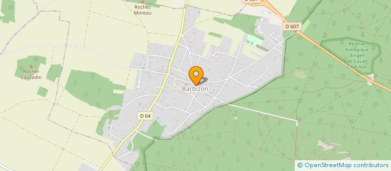 localisation de l'entreprise PLAISIR DES SENS à BARBIZON