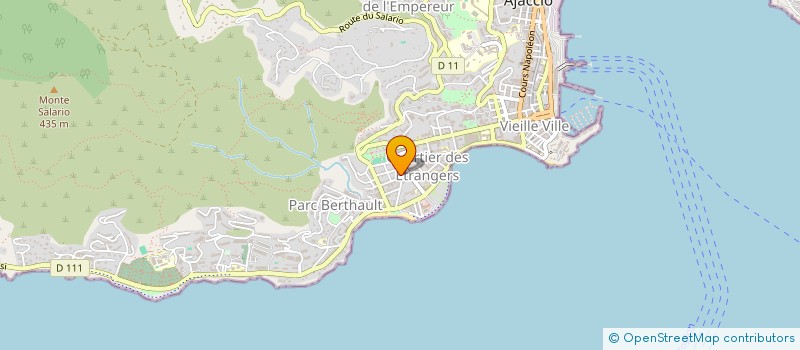 localisation de l'entreprise PLAISIR ET TRADITION à AJACCIO