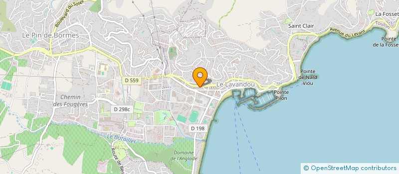 localisation de l'entreprise PLAISIR GOURMAND à LE LAVANDOU