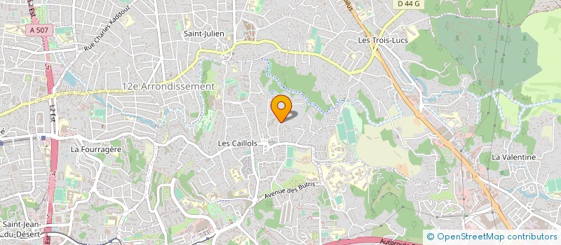 localisation de l'entreprise PLAISIR & HABITAT à MARSEILLE