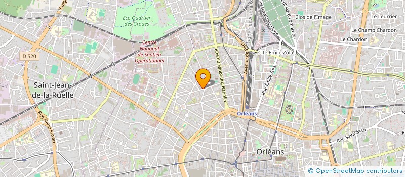 localisation de l'entreprise PLAISIR PATISSERIE à ORLEANS