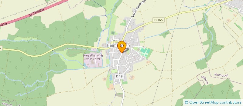 localisation de l'entreprise PLAISIR SUCRE DE YAYA  HEIMSBRUNN