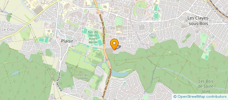 localisation de l'entreprise PLAISIRIMMO  PLAISIR
