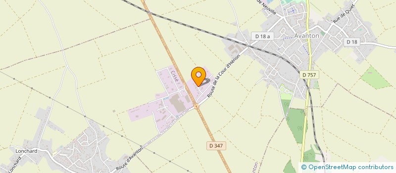 localisation de l'entreprise PLAISIRS D'EXTERIEUR à AVANTON