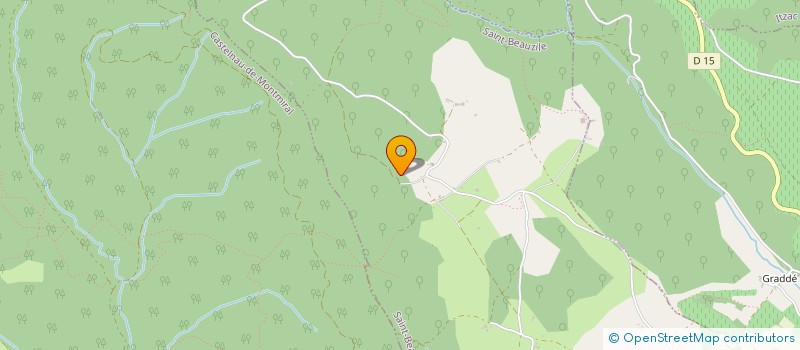 localisation de l'entreprise PLAISIRS DE LA CHASSE SAINT-BEAUZILE  SAINT-BEAUZILE