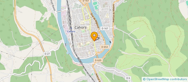 localisation de l'entreprise PLAISIRS ET TRUFFES à CAHORS
