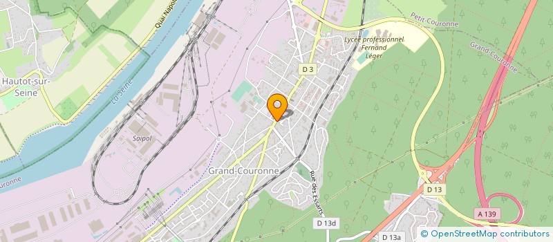 localisation de l'entreprise PLAISIRS & SAVEURS à GRAND-COURONNE