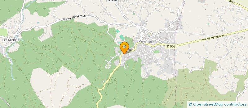 localisation de l'entreprise PLAJ  PEYNIER