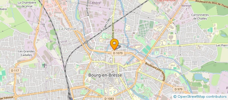 localisation de l'entreprise PLAK & DECO à BOURG-EN-BRESSE
