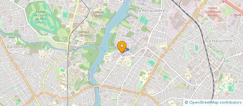 localisation de l'entreprise PLAK'ELEC à NANTES