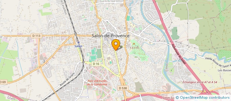 localisation de l'entreprise PLAK'ELECT  SALON-DE-PROVENCE