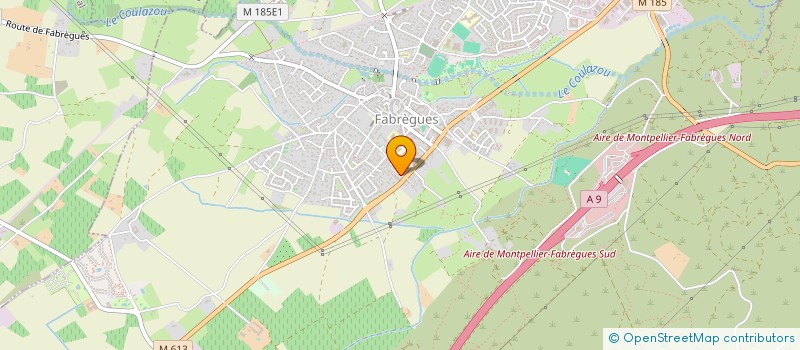 localisation de l'entreprise PLAK'HERAULT PLAQUISTE à FABREGUES