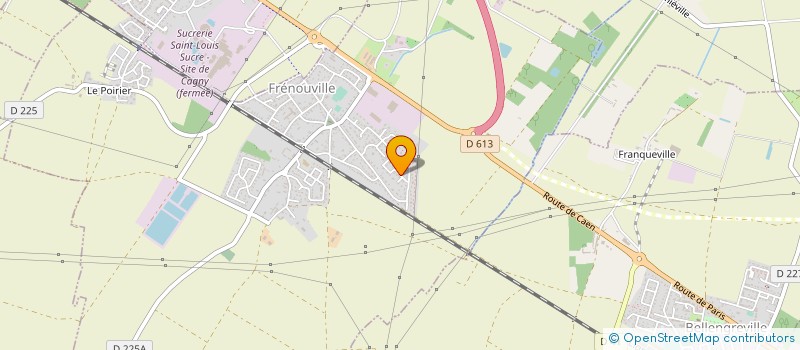 localisation de l'entreprise PLAK HOME NORMANDIE  FRENOUVILLE