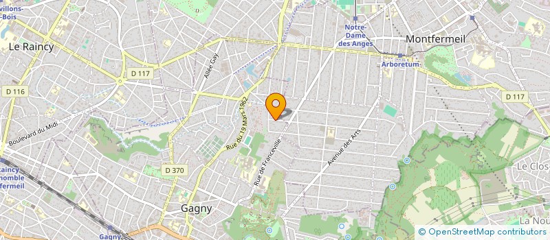 localisation de l'entreprise PLAKOR  BOBIGNY