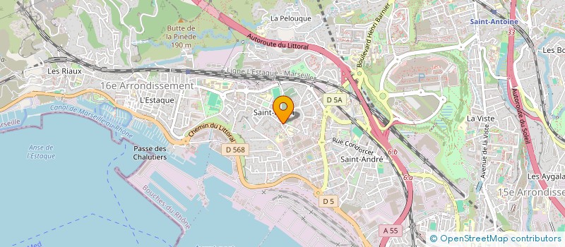 localisation de l'entreprise PLAM 2 à MARSEILLE