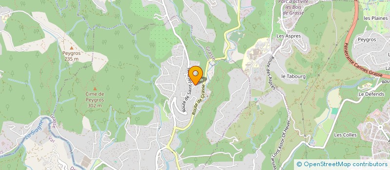 localisation de l'entreprise PLAM-IMMO  AURIBEAU-SUR-SIAGNE