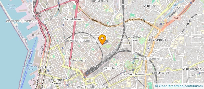 localisation de l'entreprise PLAMA à MARSEILLE