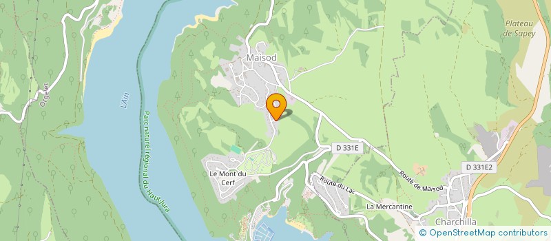 localisation de l'entreprise PLAMD39  MAISOD