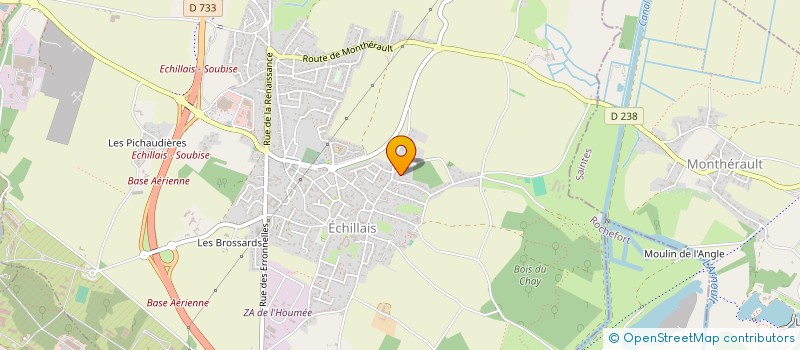 localisation de l'entreprise PLAN  ECHILLAIS