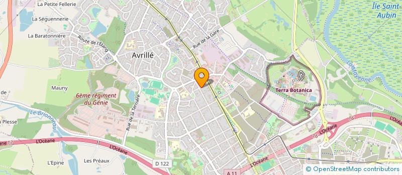 localisation de l'entreprise PLAN à AVRILLE