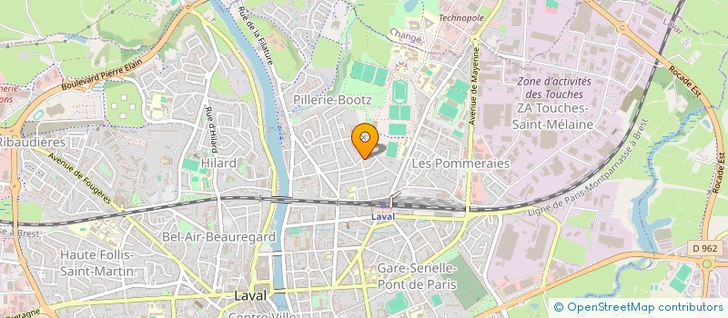 localisation de l'entreprise PLAN 9 à LAVAL