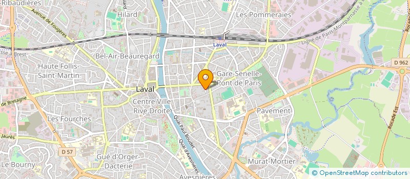 localisation de l'entreprise PLAN A à LAVAL