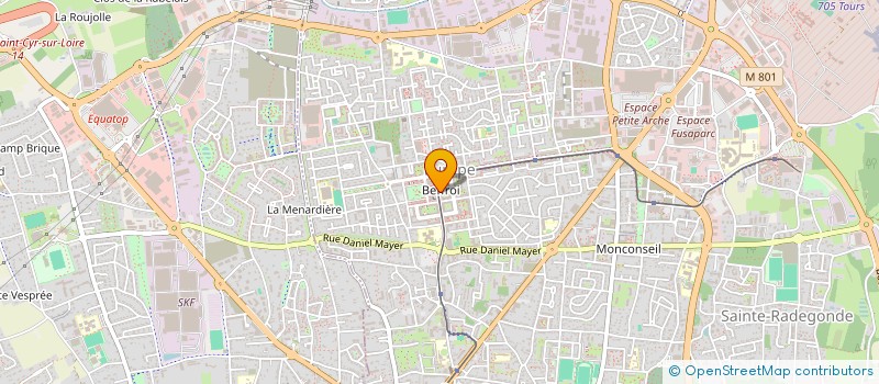 localisation de l'entreprise PLAN A BATIMENT 37  TOURS