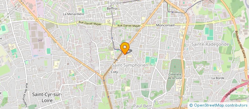 localisation de l'entreprise PLAN A MOBILITE 37  TOURS