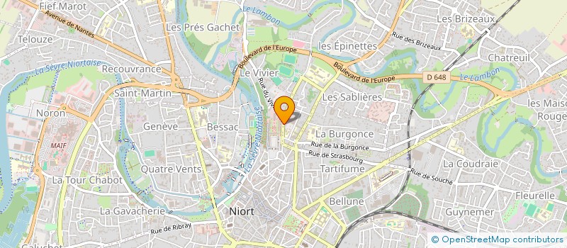 localisation de l'entreprise PLAN AND SHOOT  NIORT