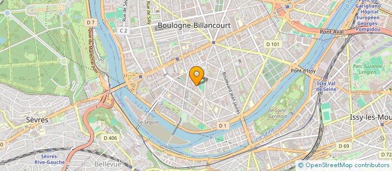 localisation de l'entreprise PLAN B à BOULOGNE-BILLANCOURT