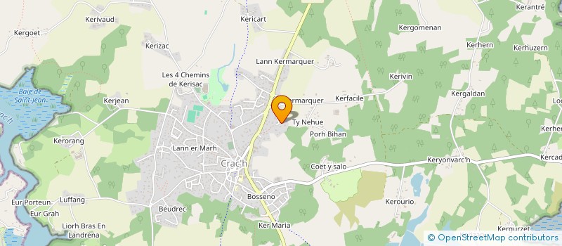 localisation de l'entreprise PLAN B à CRACH