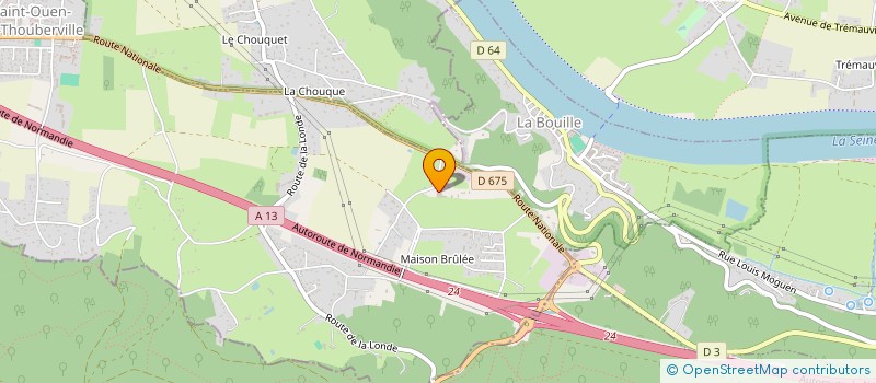 localisation de l'entreprise PLAN B  LES AUTHIEUX-SUR-LE-PORT-SAINT-OUEN